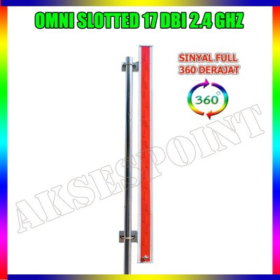 Antena Wifi Omni Slotted 17 dBi 2,4 GHz | Antena Bullet M2HP | Antena GrooveA 52HPn | Antena MetalG-52SHPacn